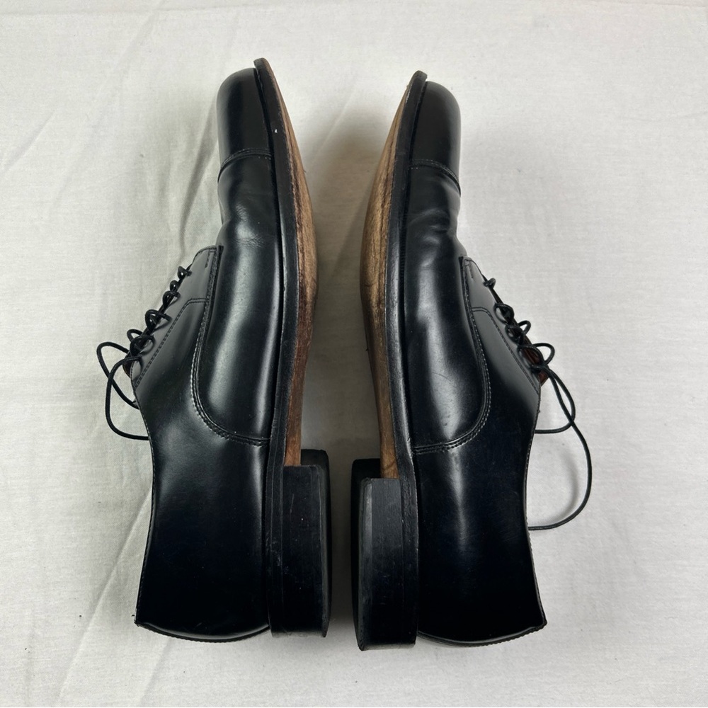 Bostonian Black Leather Men's Oxfords - Picture 3 of 8